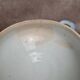 Antique Gien soup tureen with blue thistle decoration, ironstone.