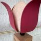 Vintage lotus flower lamp