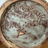 Vallauris MC Treinen ceramic vase from the 60s