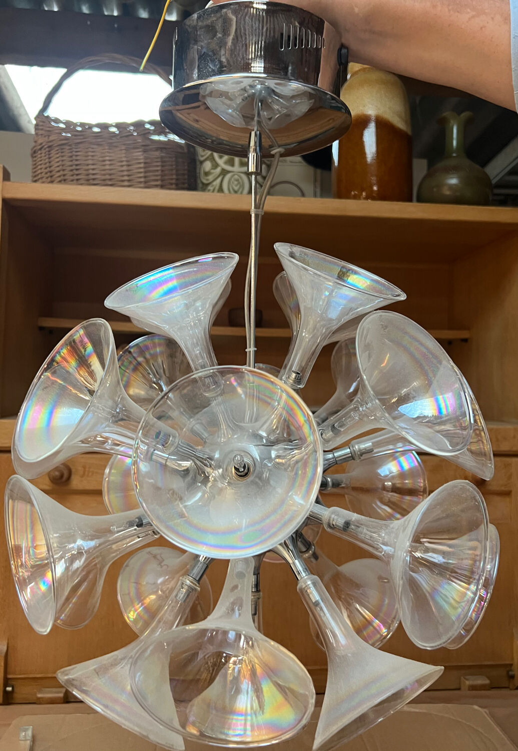 Vintage Sputnik Chandelier