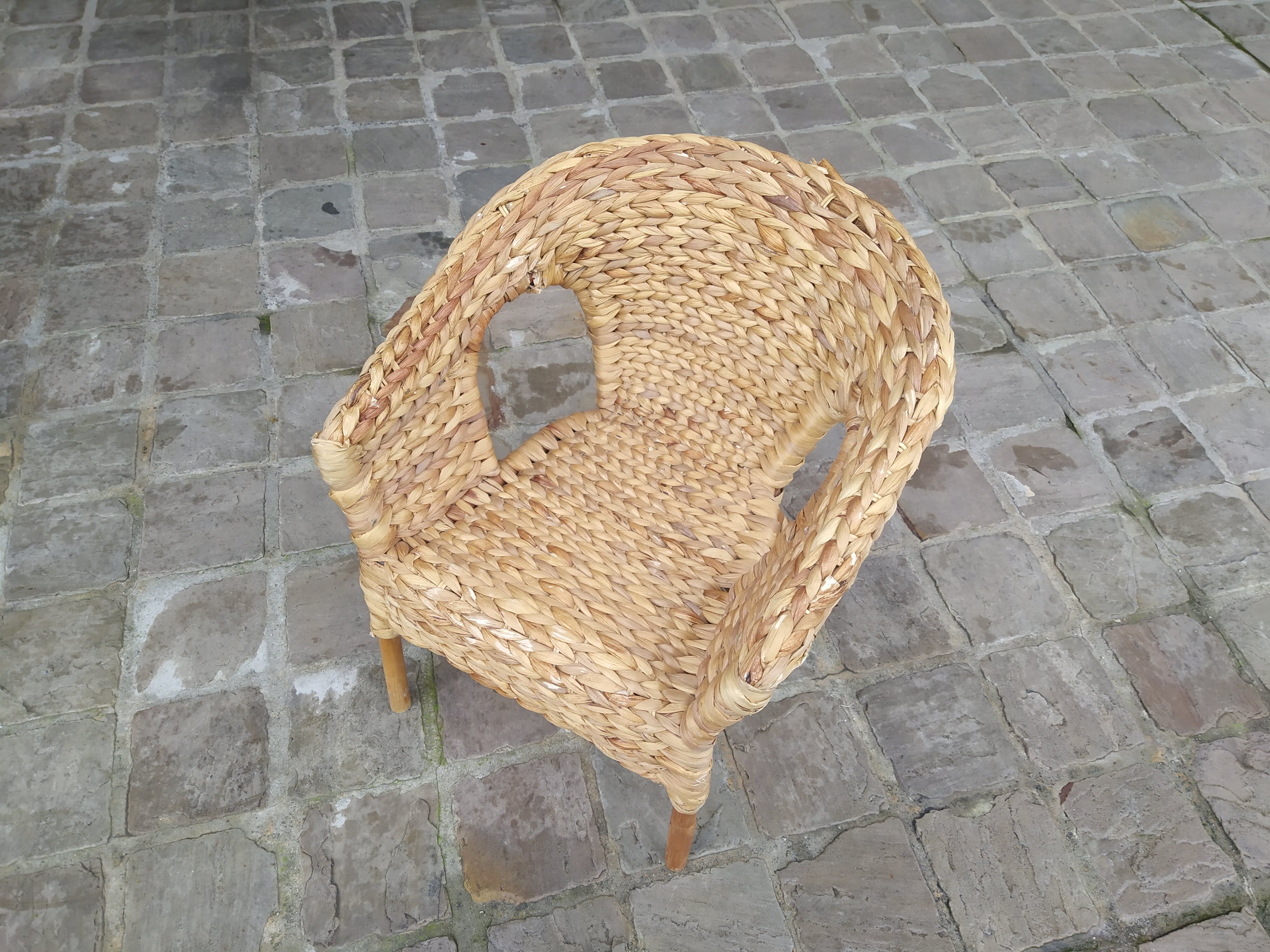 vintage child chair