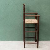Children's high chair, straw