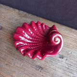 Verceram shell 1950s pocket tray or ashtray