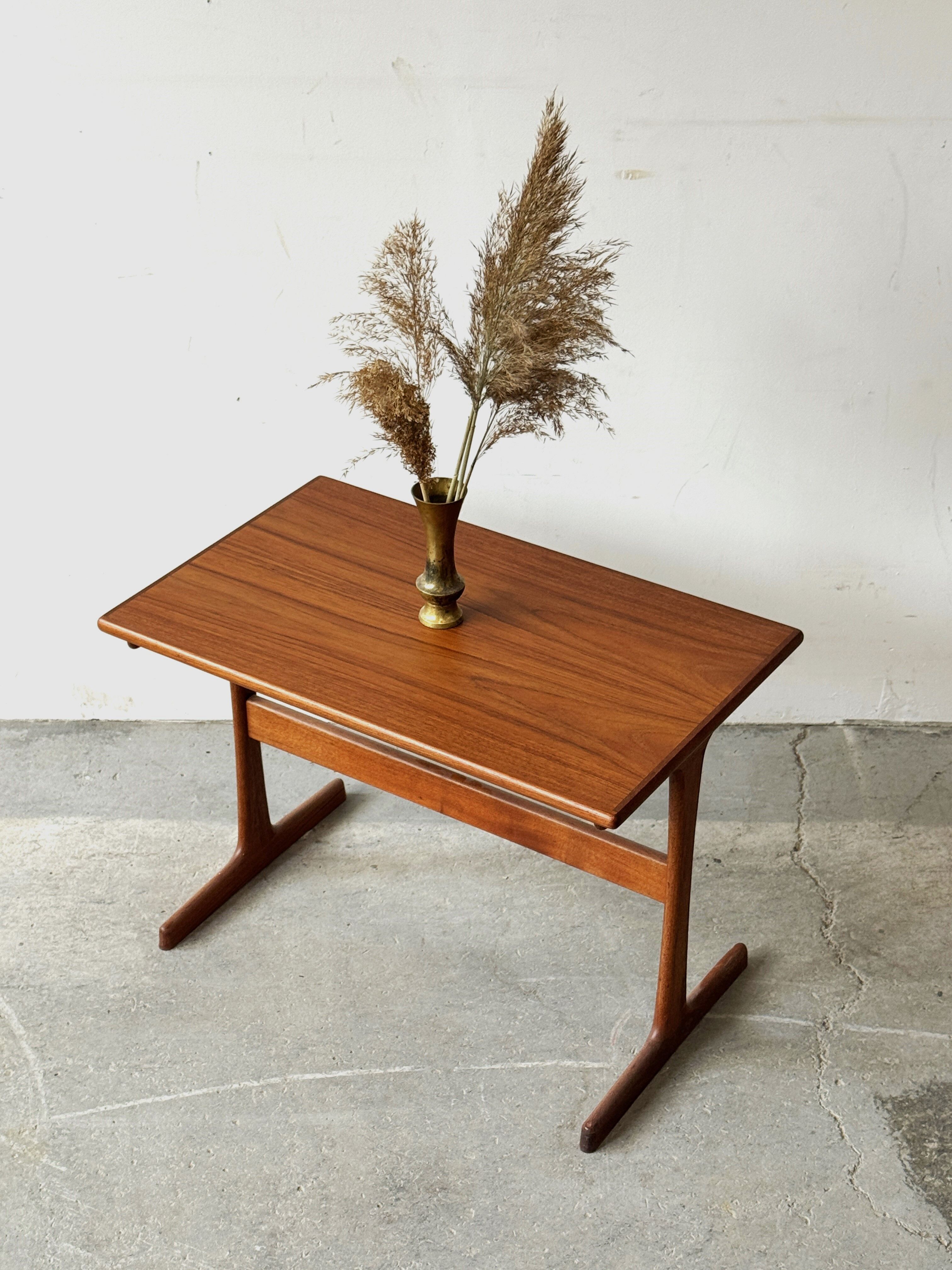 Teak Table, K. Kristiansen, Denmark 1960s, mid-century, vintage