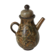Large ceramic teapot La Grange aux Potiers René and Madeleine Valencia