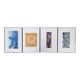 Set of 4 abstract artist proofs – Signed GW – Circa 1990