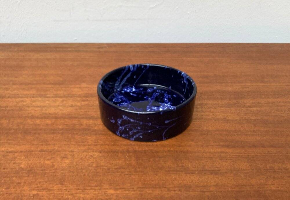 Vintage German Minimalist Bowl Grönland series by Marei Majolikafabrik Jean Fuss & Sohn, Rheinbach, 1970s