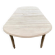 Louis Philippe extendable dining table with 8 leaves, renovated, 350cm, 19th century.