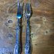 Dessert cutlery service consisting of 11 pieces hallmark 800 worked old and collector