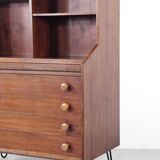 Italian midcentury bureau in teak