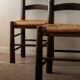 Vintage French Brutalist Dining Chairs by Georges Robert, 1950s, Set of 6