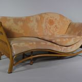 Vintage bamboo sofa or daybed