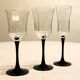 6 verres à eau « Octime » Luminarc noir