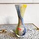 Glass vase Joska Kristall Mundgeblasen Germany 1970s.