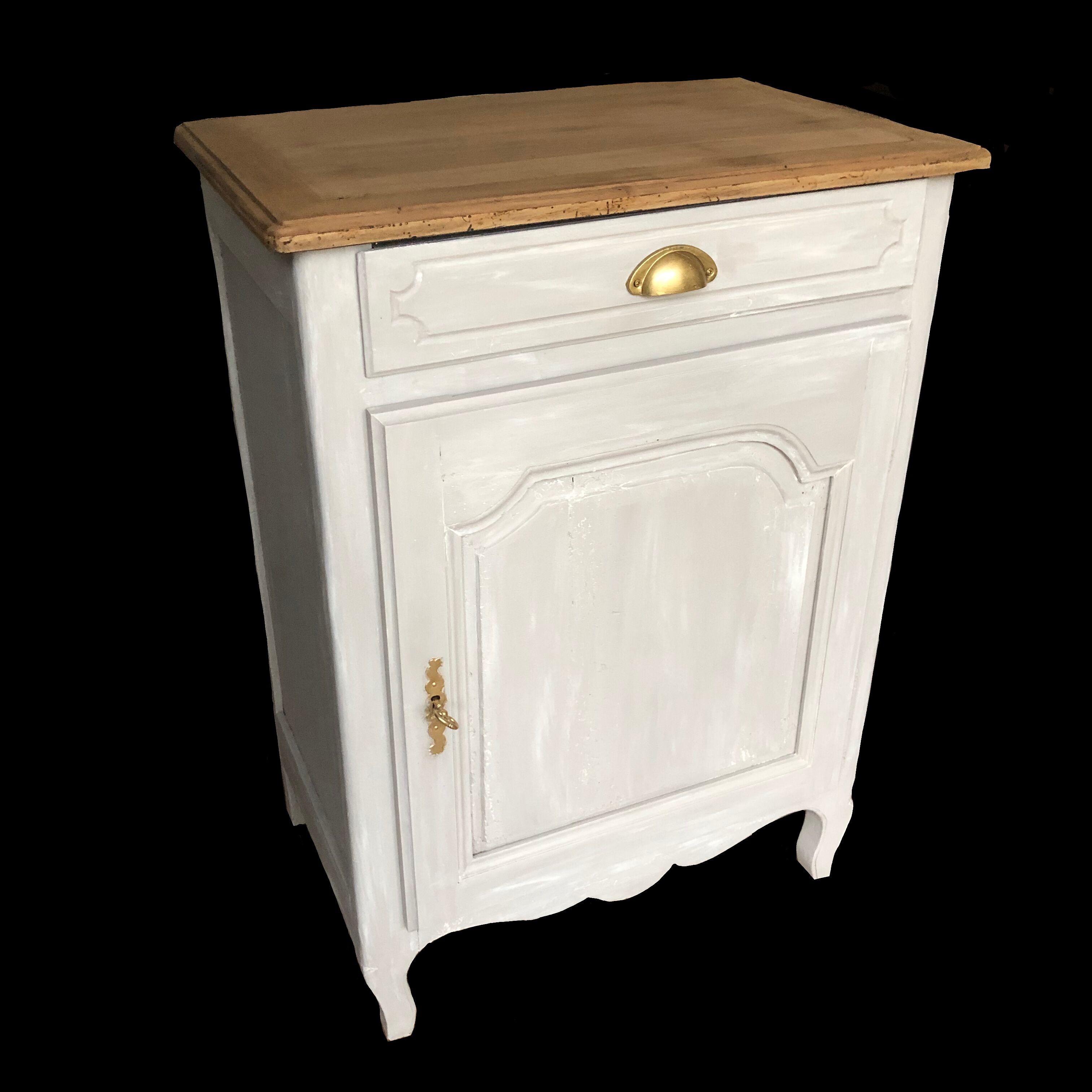 Storage cabinet chic countryside spirit