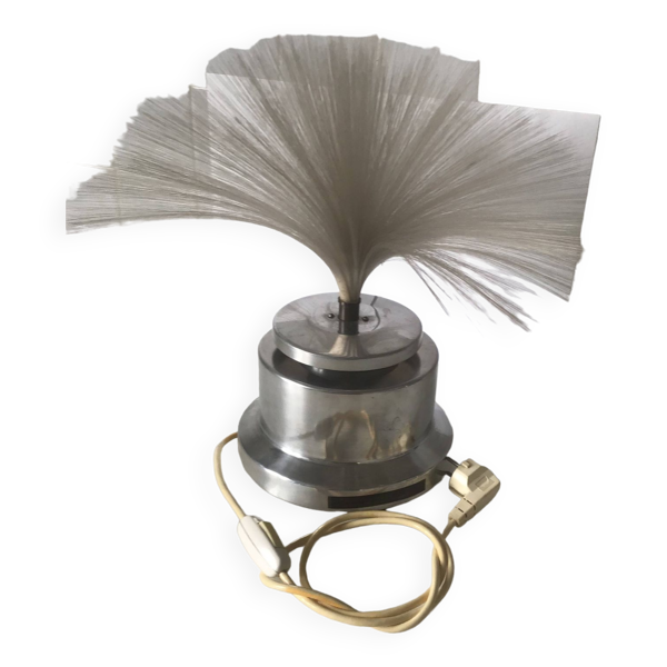 Lampe vintage en fibre optique
