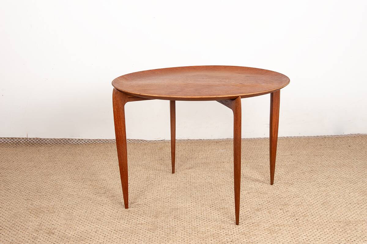 Coffee table, foldable, Danish in teak, model 4508 by Engholm and Willumsen.