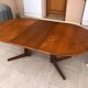 Table ovale Baumann en teck massif