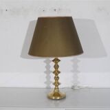 Lampe scandinave en laiton 1970