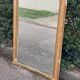 Louis Philippe mirror in solid wood and gilded stucco 19th century 125x80cm