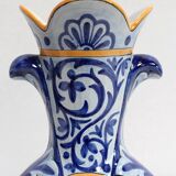 Paire de vases en faïence de quimper - fin xixe