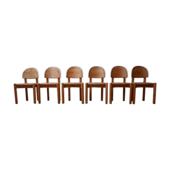 Set de 6 chaises Rainer Daumiller