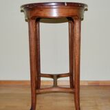 Art Nouveau oval console table