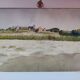 Watercolour by Michel Roubille, Saint Colomban 1977