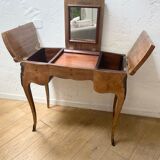 Wooden dressing table in marquetry