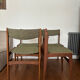 Lot of 4 1960s Scandinavian style chairs.