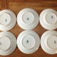 6 Flat plates in Iron Earth Moulin des Loups model Wilbur Lot 4