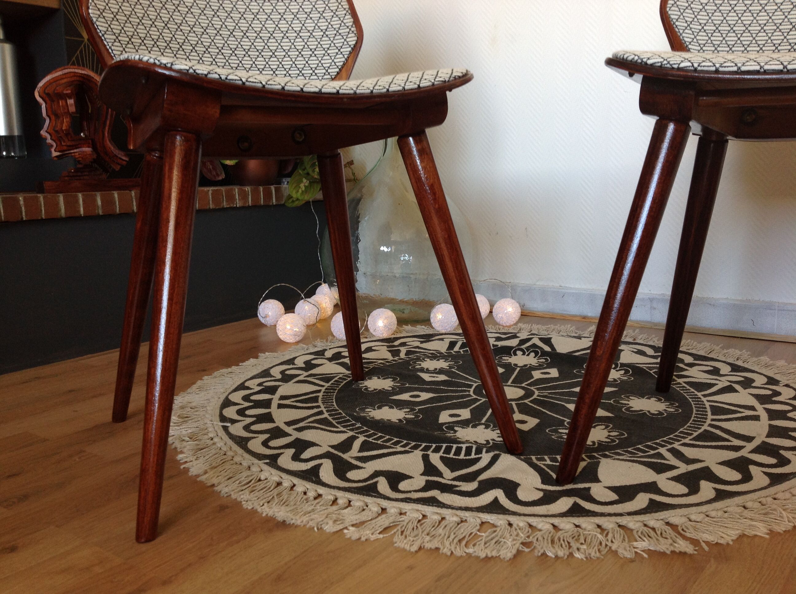 2 chairs Bistro Baumann, 60s