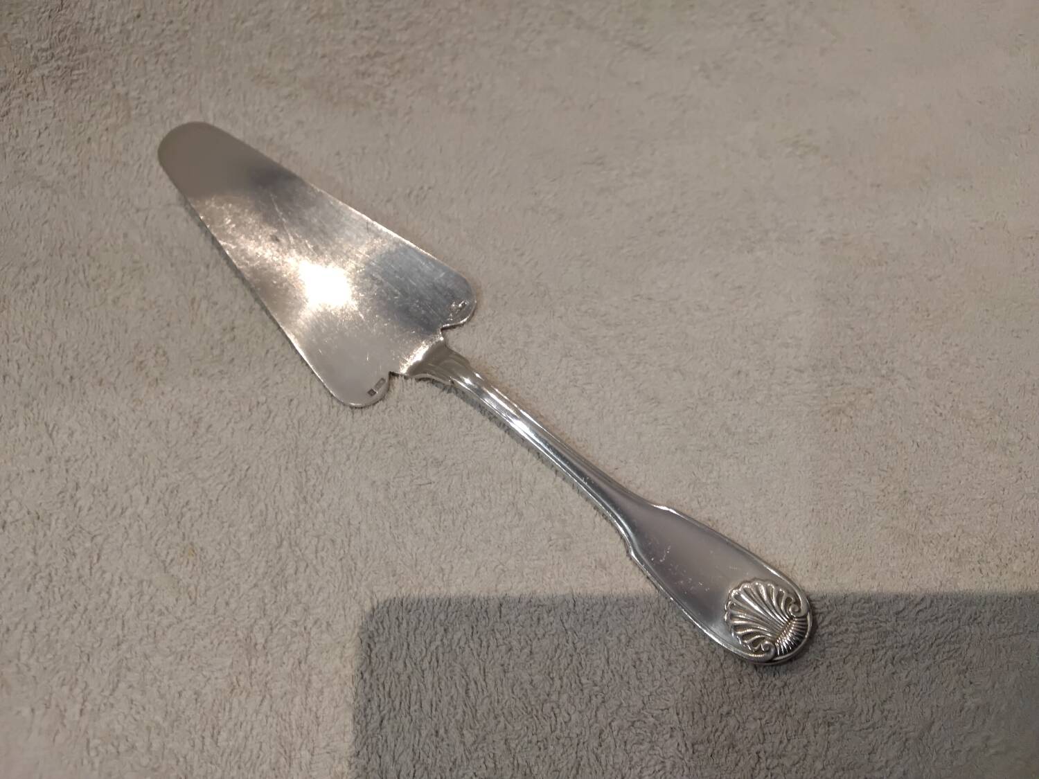 Christofle Vendome silver plated pie server