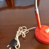 Desk lamp "ball" vintage orange