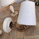 Pair of marble wall lights