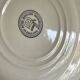 4 English dinner plates.