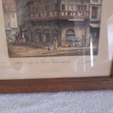 Magnificent watercolor signed Barday