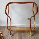 Rattan cradle 60s