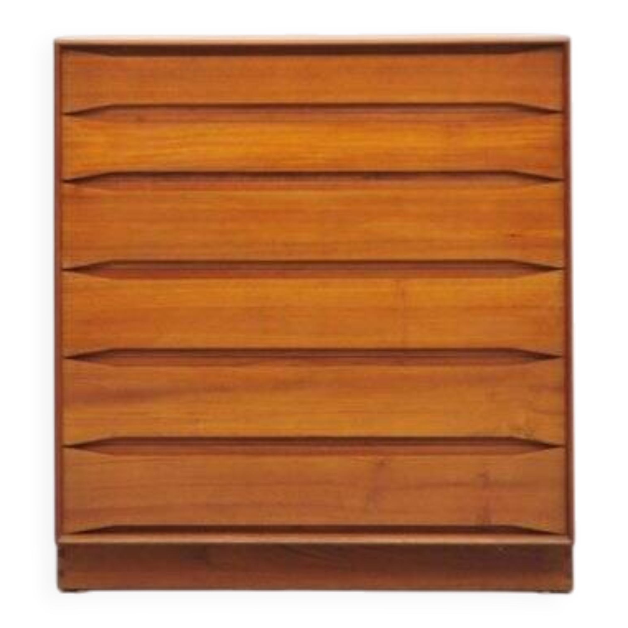 Danish teak chest of drawers by Dyrlund, 1970s
