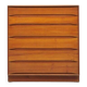 Danish teak chest of drawers by Dyrlund, 1970s