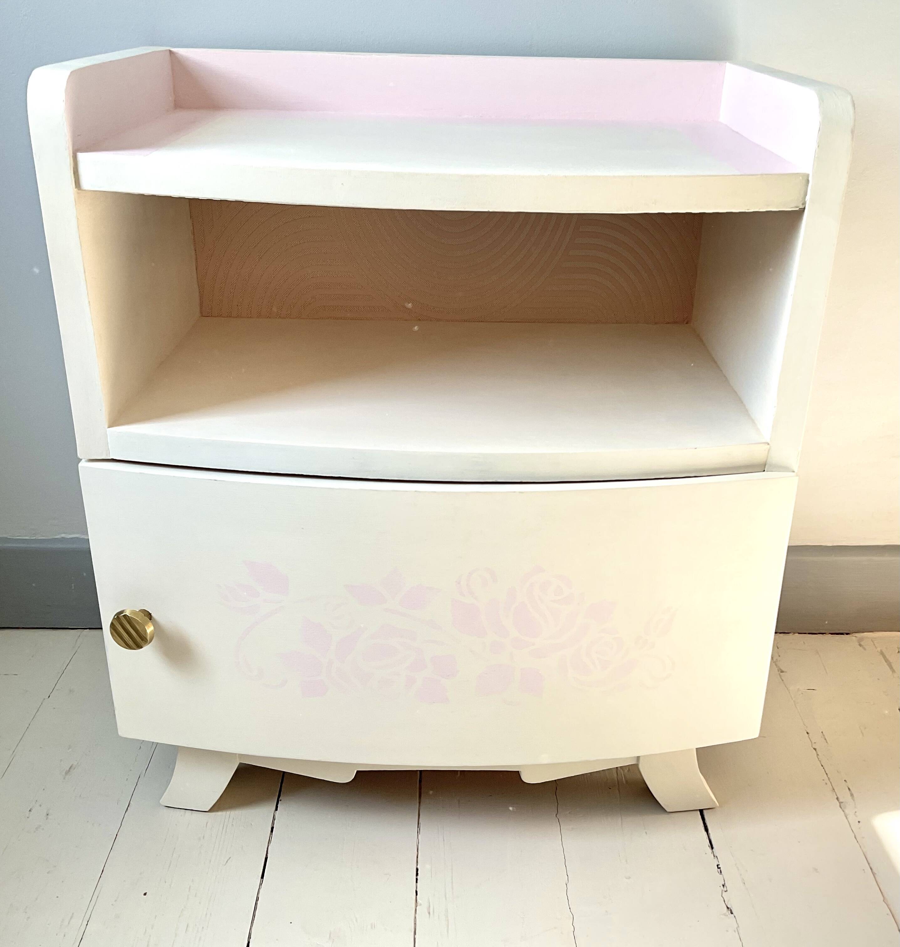 Art deco bedside table