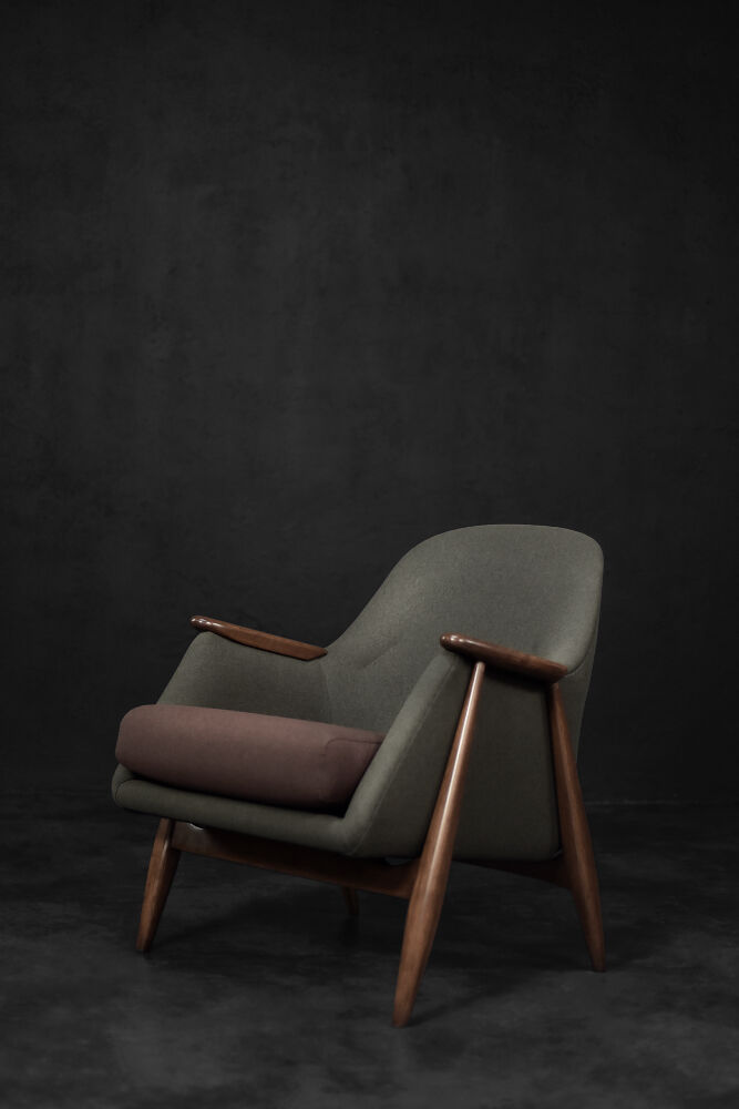 Vintage Mid-Century Modernist Living Room Set Pallas by Svante Skogh for Asko, 1950s, Set of 2