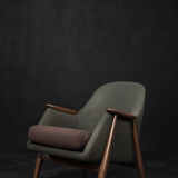 Vintage Mid-Century Modernist Living Room Set Pallas by Svante Skogh for Asko, 1950s, Set of 2