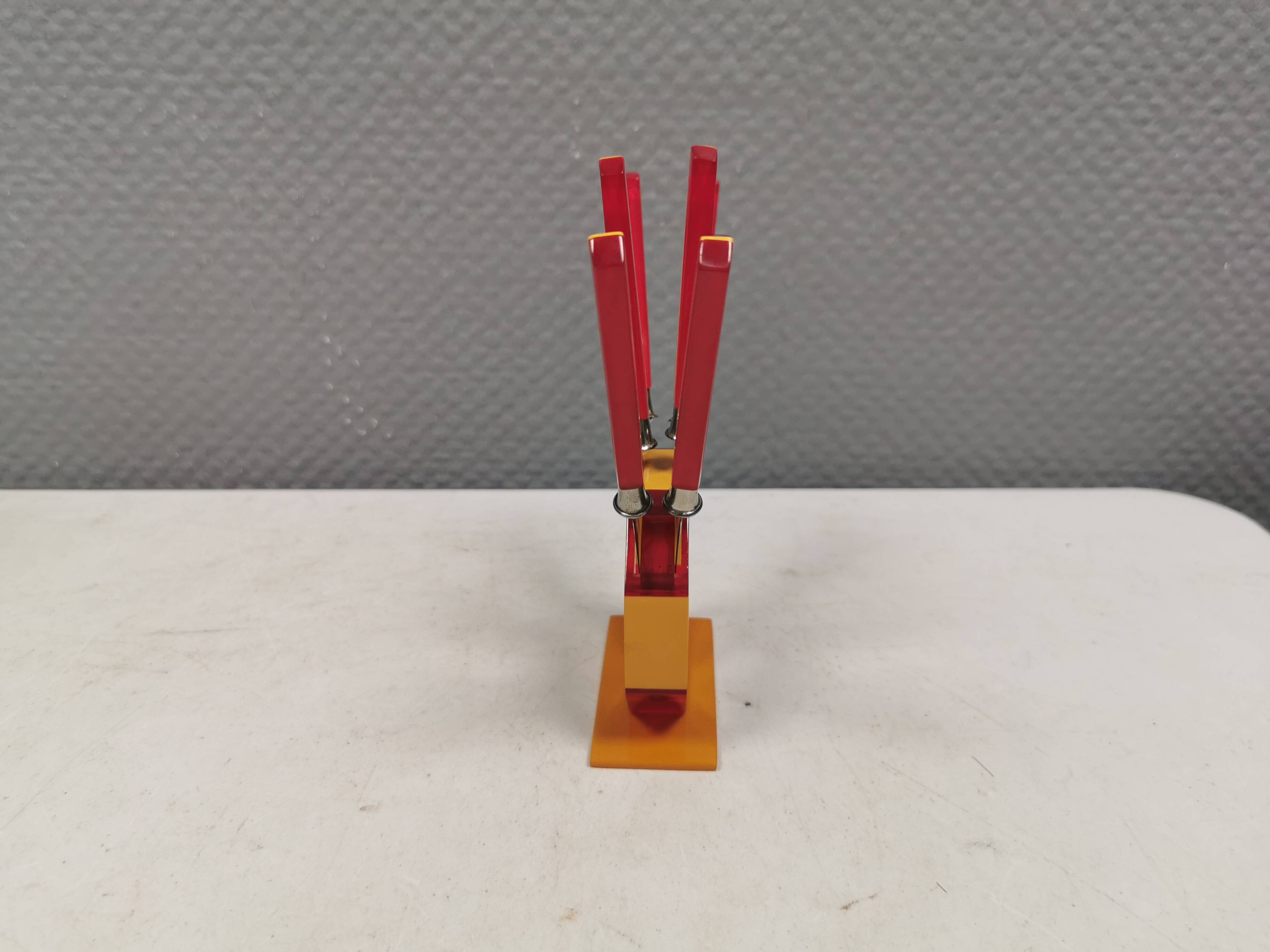 Fruit knife set, Art Deco. Sollingen Germany 1920-40s