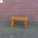 Vintage brutalist table
