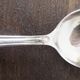 Set of 6 forks and 6 spoons in silver metal with punches