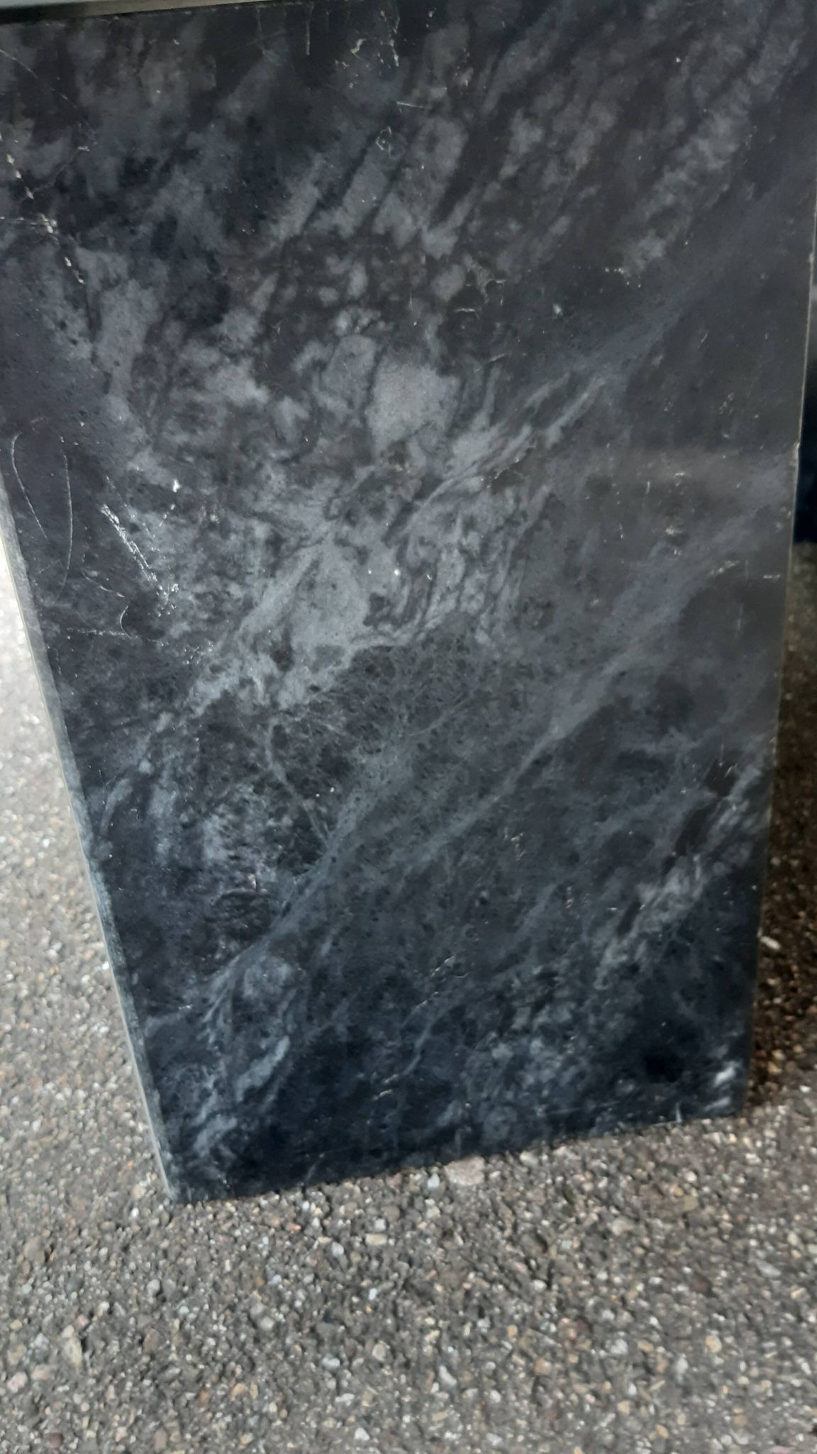 70s marble coffee table