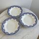 Set of 3 deep plates Sarreguemines Capri