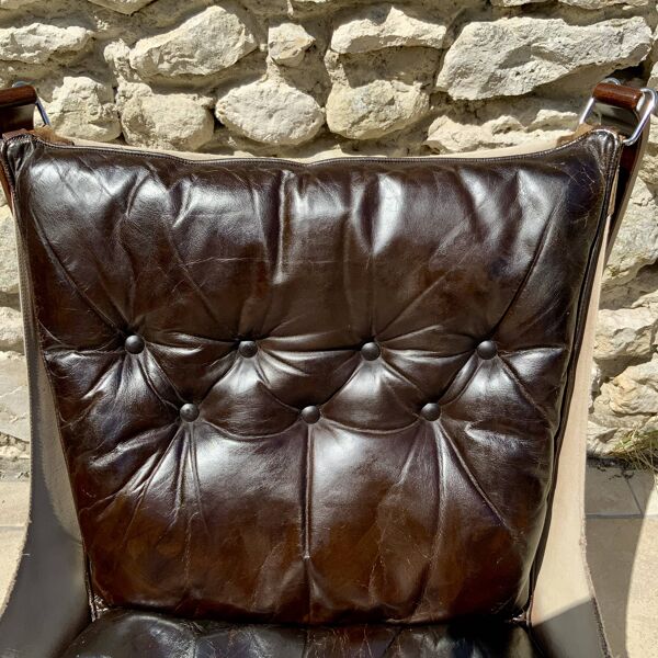 Paire de fauteuils scandinaves, Falcon de Sigurd Ressel années 1970, édités