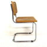 Set of 6 "B32" chairs, Marcel Breuer, Italy 1990
